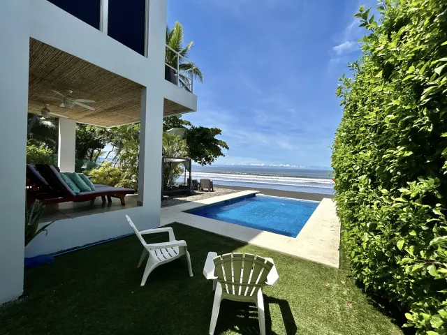 Oceanfront Luxury Villa for Rent in Playa Tivives, Costa Rica