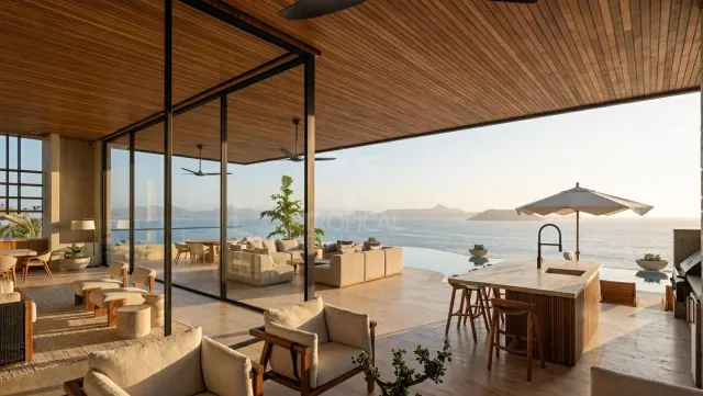 Beachfront Custom Luxury Villa at Cantomar Ocean Club, Playa Flamingo, Guanacaste