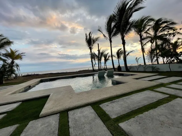 Beachfront Home with Private Pool in Playa Tivives – 4 Bedrooms + 2 Guest Studios | $595,000