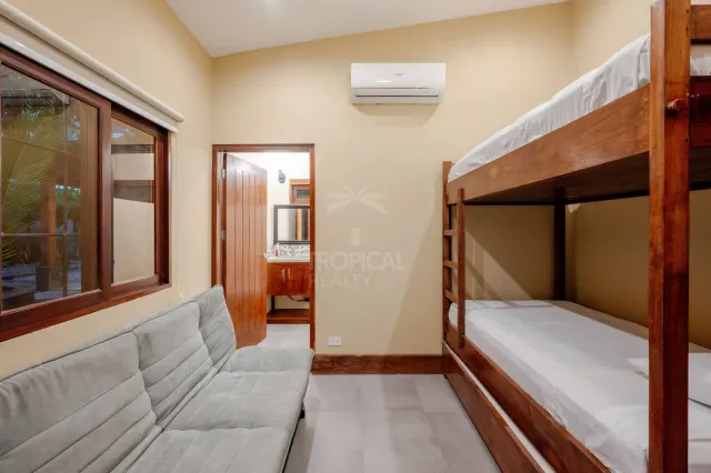 Casa Caoba: 3-Bedroom Modern Colonial Home in Surfside Estates, Playa Potrero