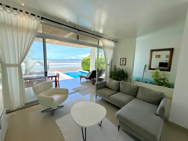 Oceanfront Luxury Villa for Rent in Playa Tivives, Costa Rica