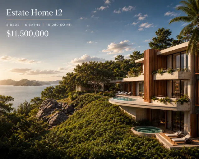Waldorf Astoria Residences Costa Rica | Ultra-Luxury Oceanfront Estate Homes in Papagayo