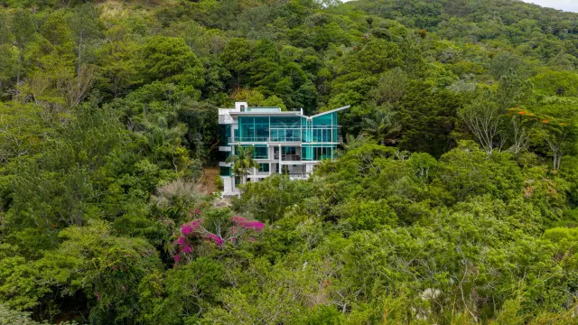 Luxury Contemporary Estate for Sale in Santa Ana with Panoramic Valley and Mountain Views