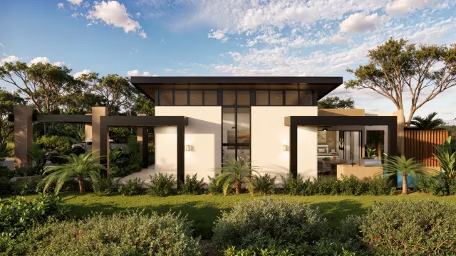 Contemporary Home for Sale in Corozalito with Private Pool and Exclusive Tropical Setting