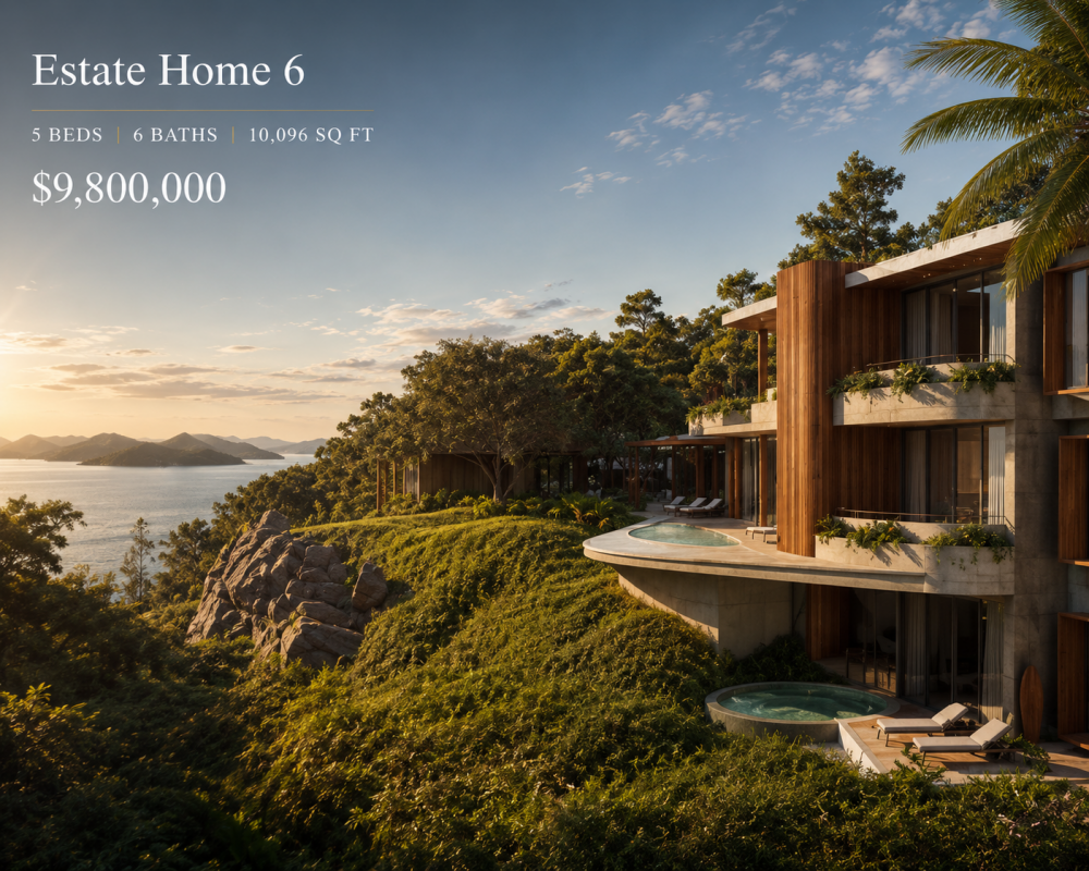 Frente al Mar luxury homes Papagayo