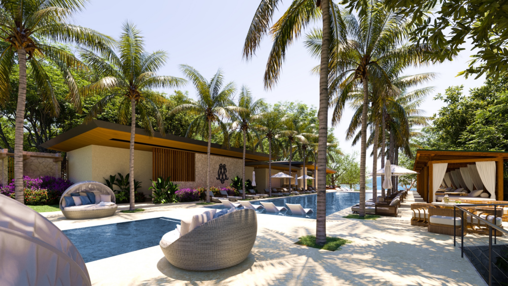 Luxury-infinity-pool-overlooking-Pacific-Ocean-and-tropical-gardens-Cantomar